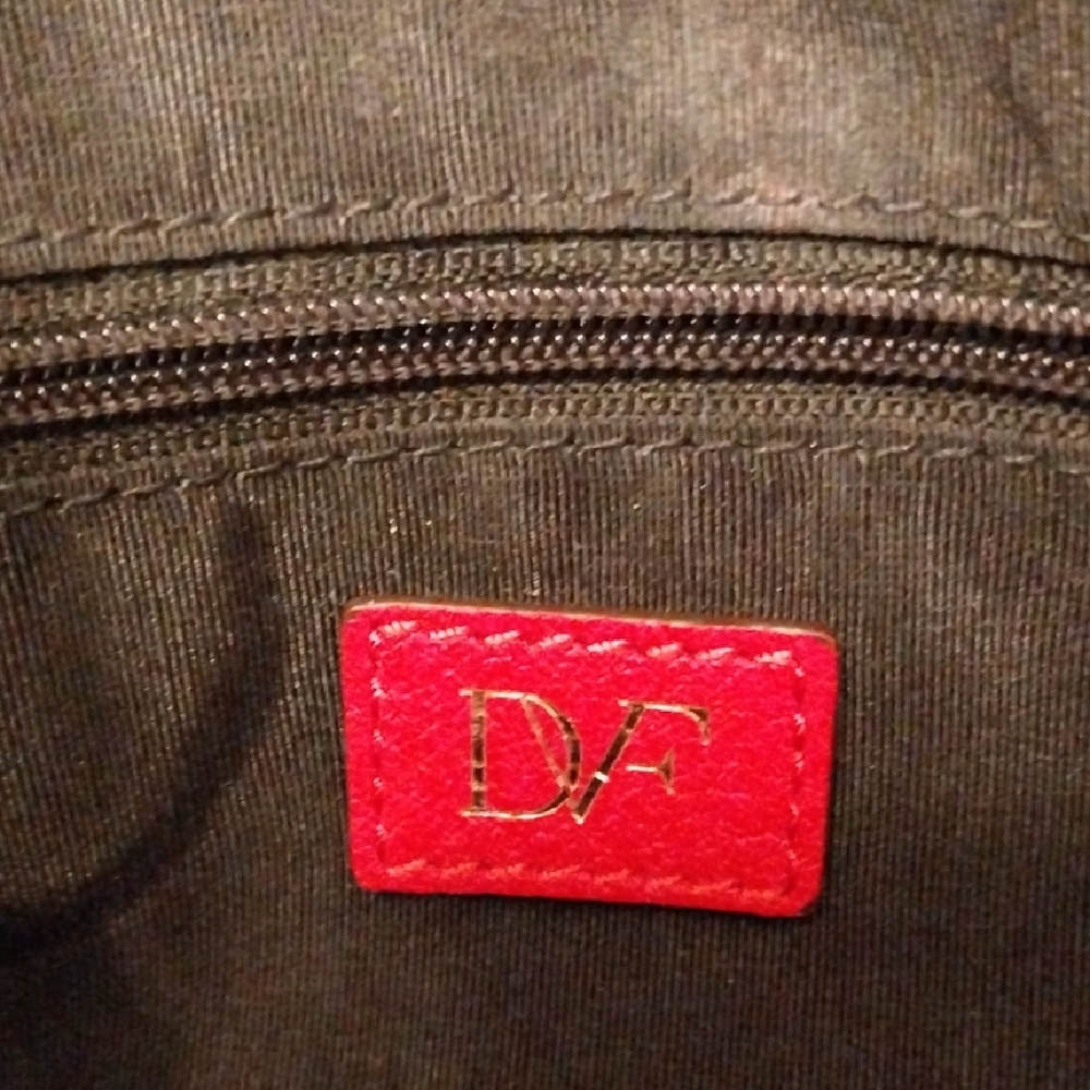 Diane Von Furstenberg Red Leather Crossbody Bag - Picture 2 of 11